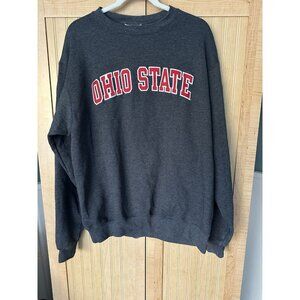 VTG 90s Champion Ohio State Buckeyes College Crewneck Sweatshirt - Mens Size L